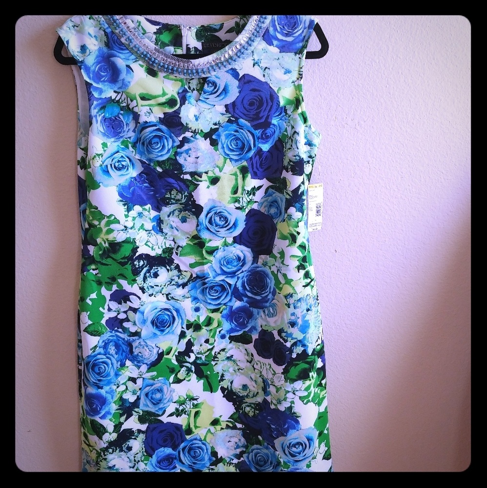 Short floral dress